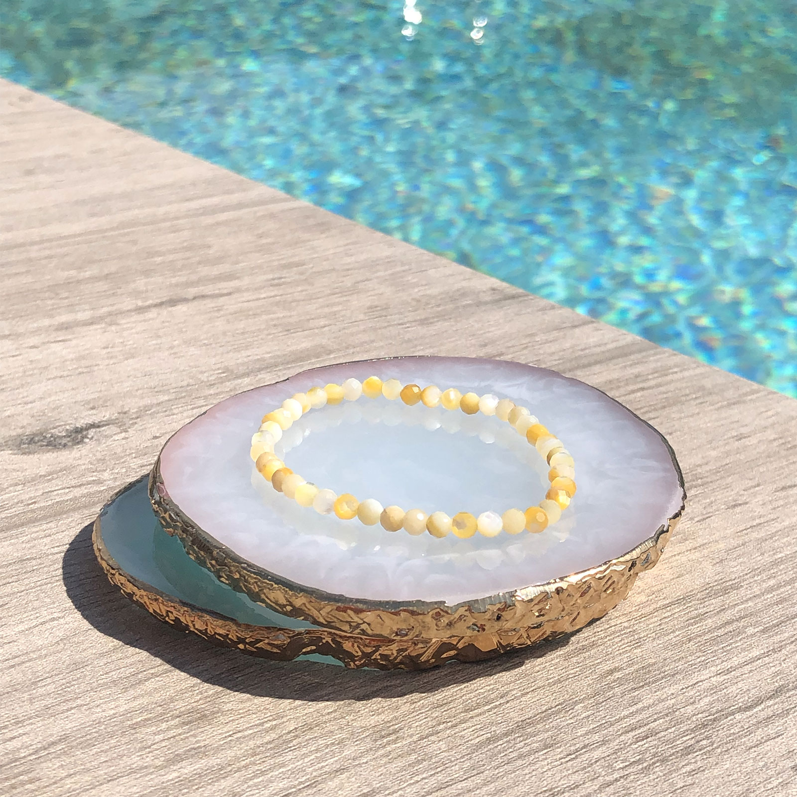 Bracelet vœux sable
